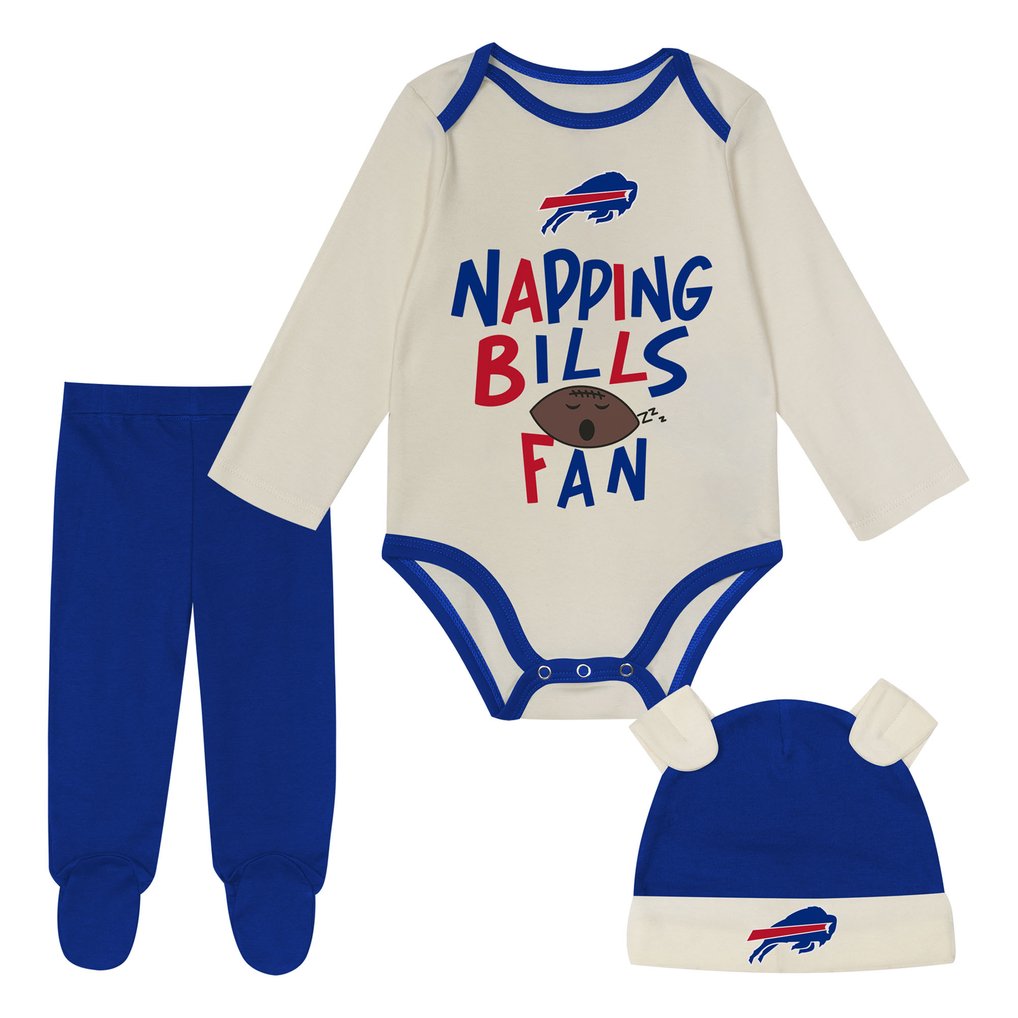  Buffalo Bills Outerstuff Little Champ Three-Piece Set - Royal